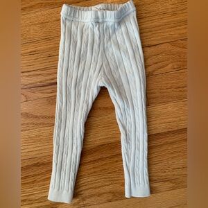 Hatley cable knit leggings